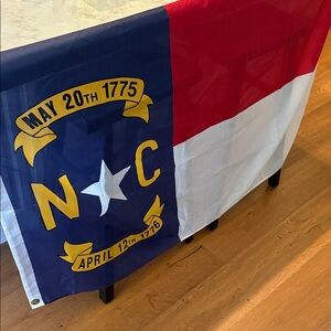 North Carolina State Flag NWOT